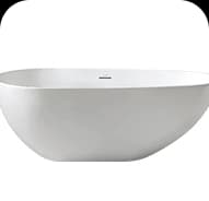 VENICE freestanding bath · White, 1700 mm — Bathtub