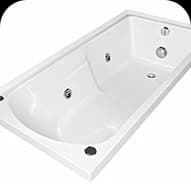 Duo whirlpool bath — Bathtub