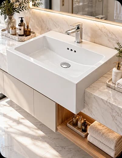 Ladena basin — Washbasin